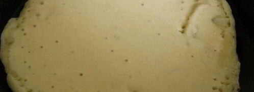 заварные блинчики на сладком йогурте. Шаг 3