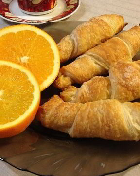 Апельсиновые круассаны