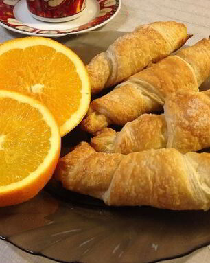 Апельсиновые круассаны