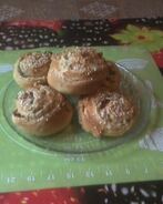 Аппетитные спиральные булочки с маком