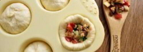 булочки, фаршированные рататуем. Шаг 7