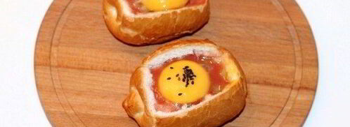 булочки с овощами и курицей. Шаг 10