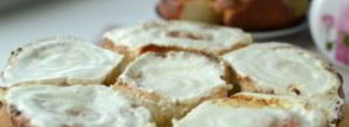 булочки с творогом в сметанной заливке. Шаг 10