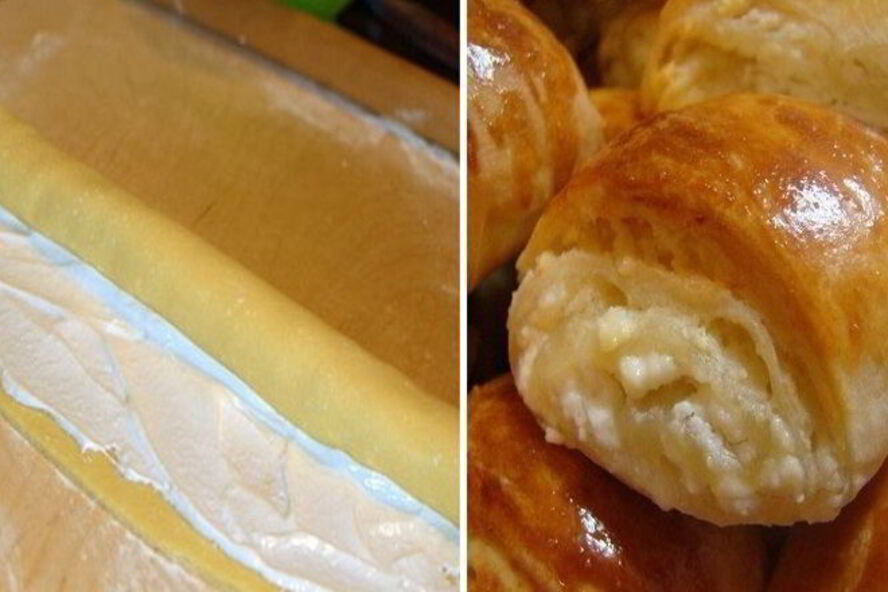 Рецепт булочек с творогом