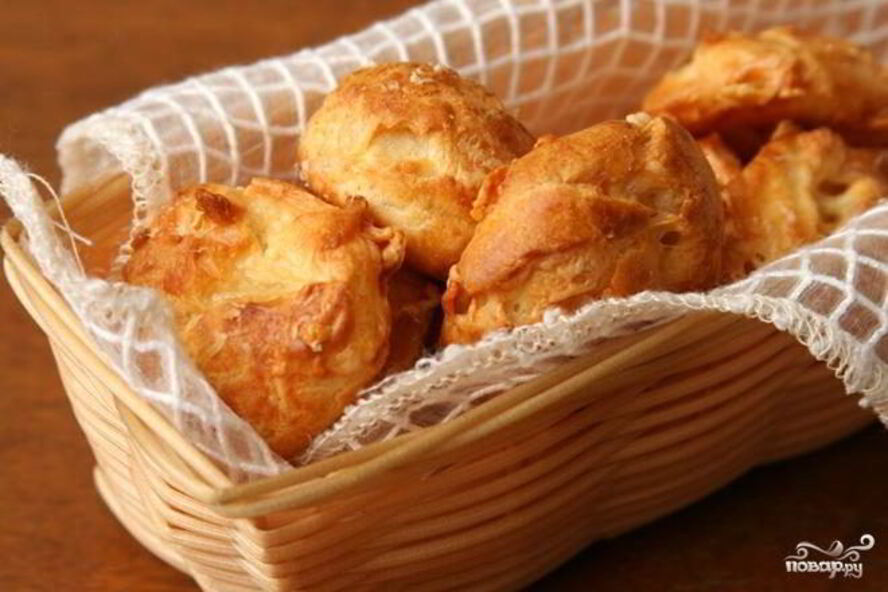 Рецепт гужеров с сыром