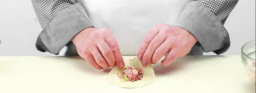 китайские булочки сяо лунь бао. Шаг 5