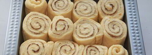 медовые булочки с корицей и орехами. Шаг 15