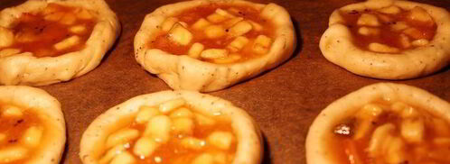 мятные ватрушки с дынным джемом. Шаг 5