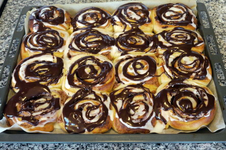 Рецепт плюшек улитки