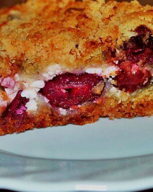 Творожная ватрушка из песочного теста