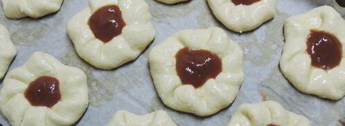 творожные булочки осеннее чаепитие. Шаг 13