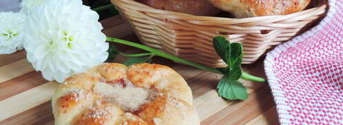 творожные булочки осеннее чаепитие. Шаг 15