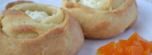 ватрушки с творогом без дрожжей. Шаг 6