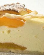 Абрикосовый чизкейк с творогом