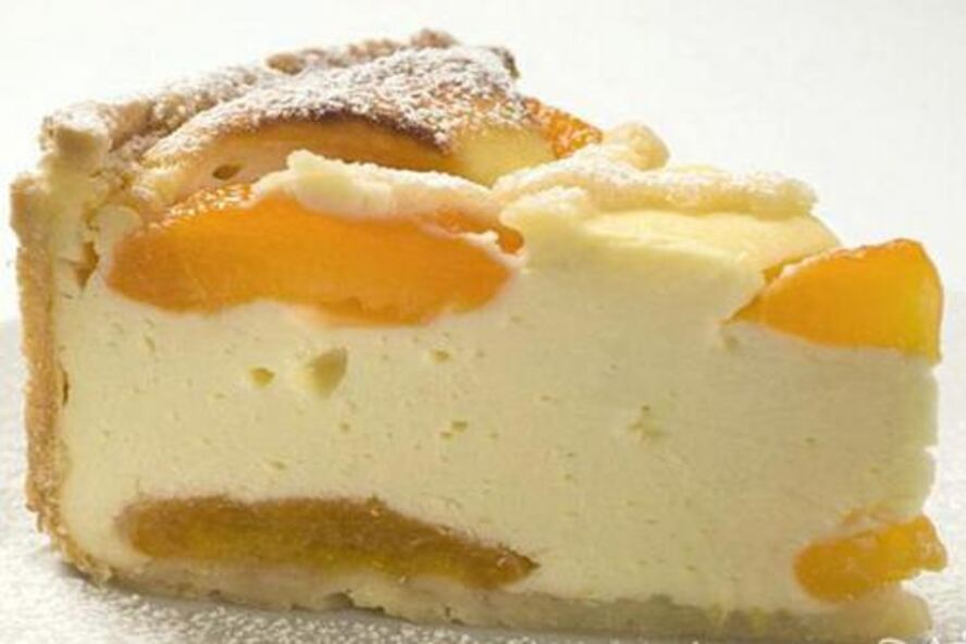 Рецепт абрикосового чизкейка с творогом