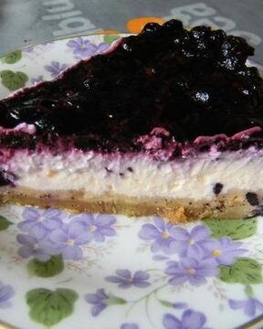 Черничный чизкейк с розмарином