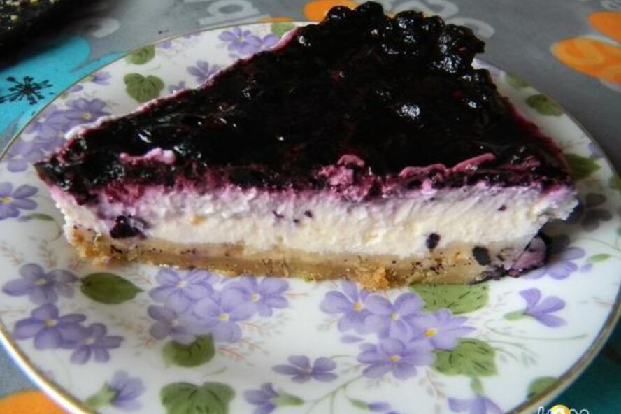 Рецепт черничного чизкейка с розмарином