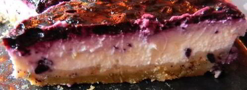 черничный чизкейк с розмарином. Шаг 11