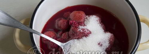 чизкейк без выпечки с маскарпоне. Шаг 12