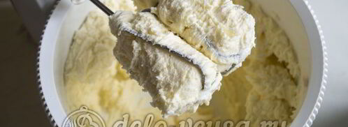 чизкейк без выпечки с маскарпоне. Шаг 6