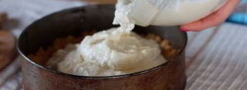 чизкейк без выпекания. Шаг 4