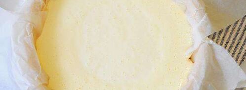 чизкейк из творога и сыра. Шаг 8