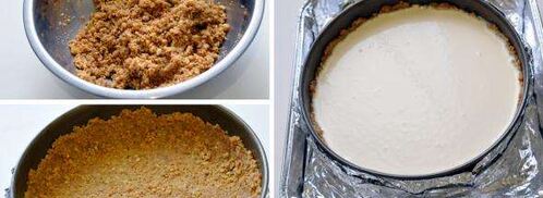 чизкейк на водяной бане. Шаг 5