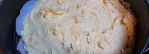 чизкейк с сушеной вишней. Шаг 5