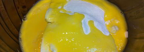 чизкейк с сушеной вишней. Шаг 8