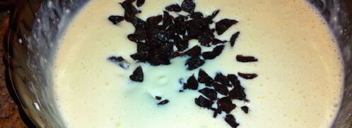 чизкейк с сушеной вишней. Шаг 9