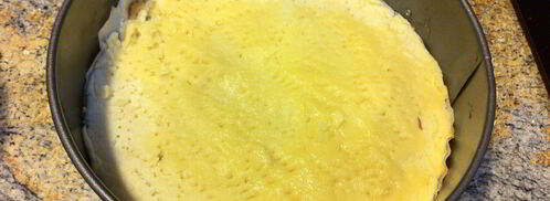 чизкейк с сушеной вишней. Шаг 10