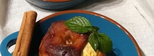 чизкейк в яблоке. Шаг 6