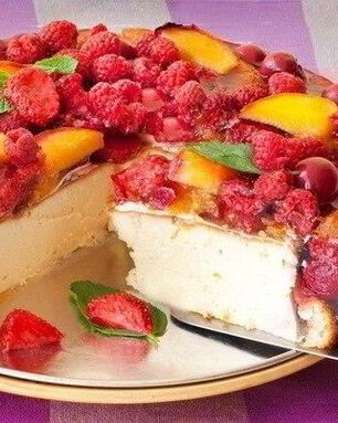 Фруктовый чизкейк
