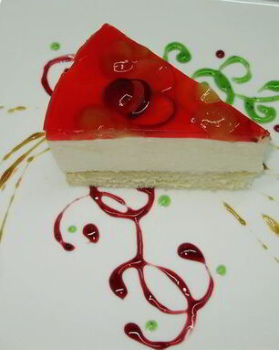 Холодно-ягодный чизкейк