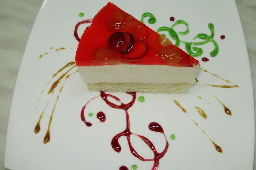 Рецепт холодно-ягодного чизкейк