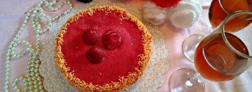 клубничный чизкейк без сыра. Шаг 8