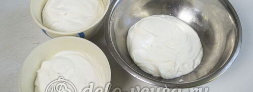 клубничный чизкейк с творогом без выпечки. Шаг 7