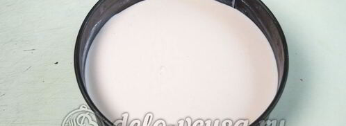 клубничный чизкейк с творогом без выпечки. Шаг 11