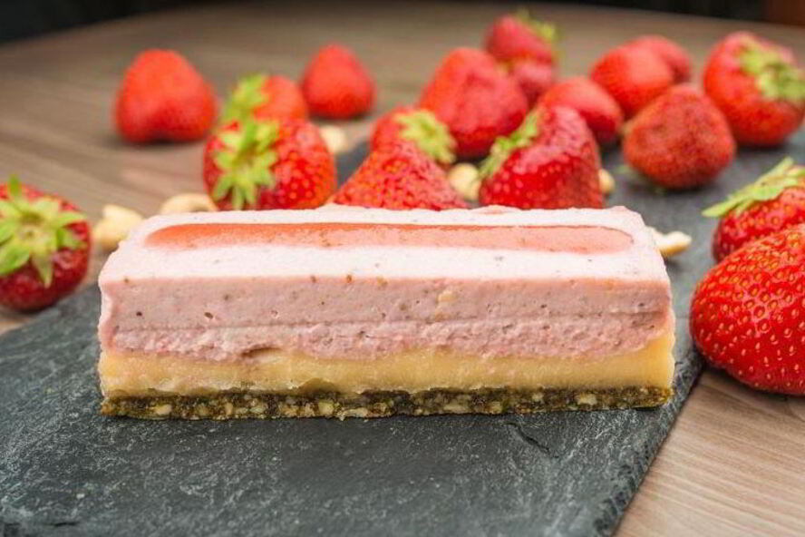 Рецепт клубничного чизкейка