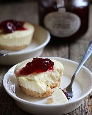 Мини чизкейк из печенья за 5 минут