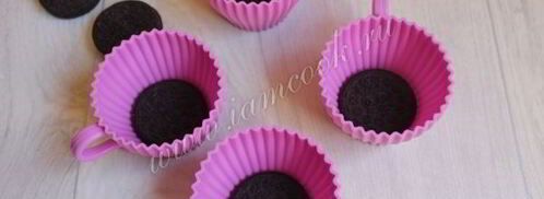 мини-чизкейки оpео. Шаг 4