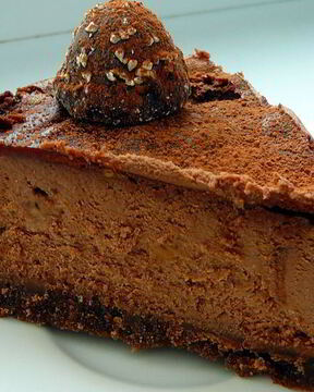 Ну очень шоколадный чизкейк