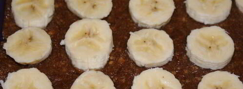 шоколадный чизкейк с бананами. Шаг 5