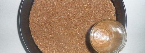 шоколадный чизкейк с кокосовыми вафлями и черносливом. Шаг 5