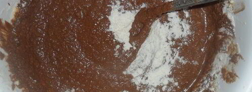 шоколадный чизкейк с кокосовыми вафлями и черносливом. Шаг 7