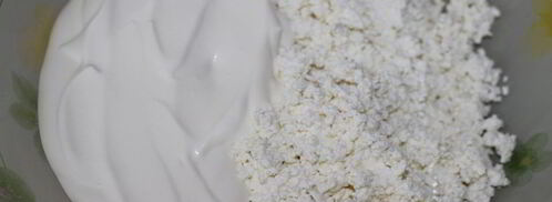 трехцветный домашний чизкейк. Шаг 5