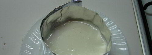 ванильный чизкейк-лайт с ягодой. Шаг 5