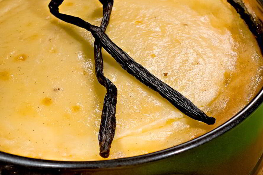 Рецепт ванильного чизкейка с грецкими орехами