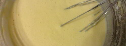 японский чизкейк с ягодным соусом. Шаг 6