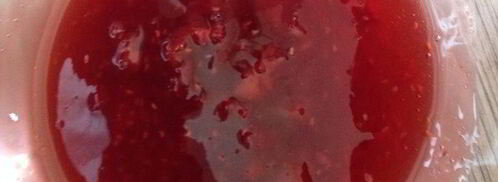 японский чизкейк с ягодным соусом. Шаг 9